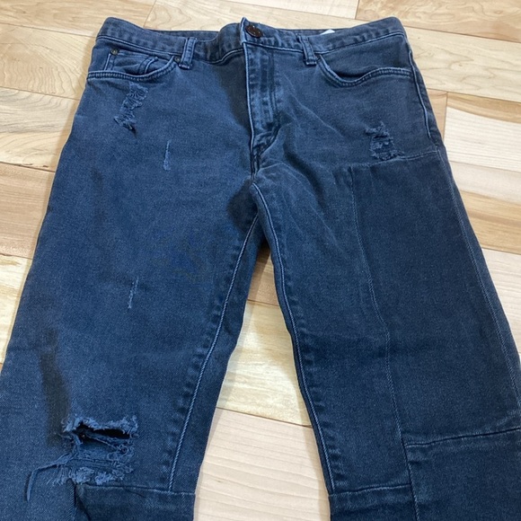 Sandro Paris Monochrome Patchwork Jeans - Picture 14 of 14